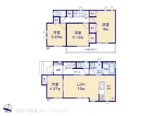 【埼玉県/さいたま市桜区栄和】さいたま市桜区栄和1丁目 新築一戸建て 間取り図