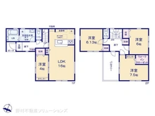 【埼玉県/さいたま市中央区桜丘】さいたま市中央区桜丘1丁目 新築一戸建て 間取り図