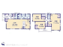 【埼玉県/さいたま市桜区大字白鍬】さいたま市桜区大字白鍬 新築一戸建て 間取り図