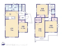 【埼玉県/さいたま市桜区大字神田】さいたま市桜区大字神田 新築一戸建て 間取り図