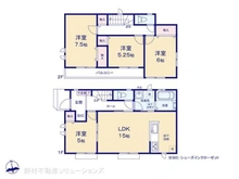 【埼玉県/さいたま市桜区大字神田】さいたま市桜区大字神田 新築一戸建て 間取り図