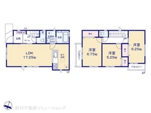 【埼玉県/さいたま市南区松本】さいたま市南区松本1丁目 新築一戸建て 間取り図