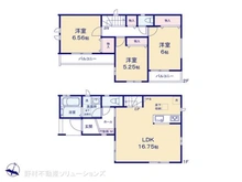 【埼玉県/さいたま市南区松本】さいたま市南区松本1丁目 新築一戸建て 間取り図