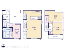 【埼玉県/さいたま市南区辻】さいたま市南区辻5丁目 新築一戸建て 間取り図
