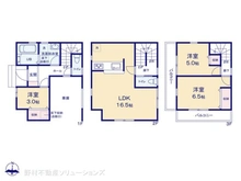 【埼玉県/さいたま市中央区八王子】さいたま市中央区八王子3丁目 新築一戸建て 間取り図