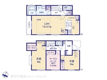 【埼玉県/さいたま市南区松本】さいたま市南区松本4丁目 新築一戸建て 間取り図