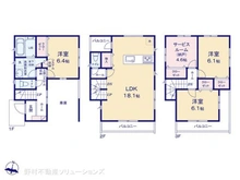 【埼玉県/さいたま市中央区本町西】さいたま市中央区本町西3丁目 新築一戸建て 間取り図