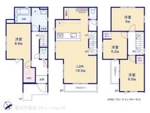 【埼玉県/さいたま市南区辻】さいたま市南区辻3丁目 新築一戸建て 間取り図