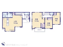 【埼玉県/さいたま市南区四谷】さいたま市南区四谷1丁目 新築一戸建て 間取り図