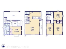 【埼玉県/さいたま市桜区西堀】さいたま市桜区西堀7丁目 新築一戸建て 間取り図