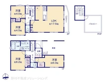 【神奈川県/横浜市鶴見区北寺尾】横浜市鶴見区北寺尾7丁目 新築一戸建て 間取り図