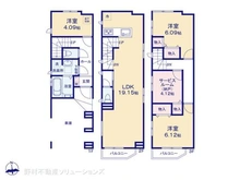 【神奈川県/川崎市川崎区藤崎】川崎市川崎区藤崎4丁目 新築一戸建て 間取り図