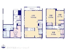【神奈川県/横浜市鶴見区豊岡町】横浜市鶴見区豊岡町 新築一戸建て 間取り図