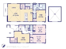 【神奈川県/横浜市鶴見区上末吉】横浜市鶴見区上末吉5丁目 新築一戸建て 間取り図