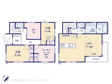 【神奈川県/横浜市鶴見区岸谷】横浜市鶴見区岸谷4丁目 新築一戸建て 間取り図
