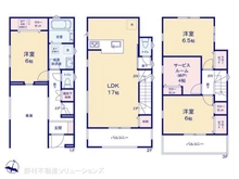 【神奈川県/川崎市川崎区京町】川崎市川崎区京町3丁目 新築一戸建て 間取り図