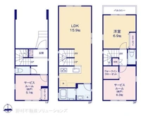 【神奈川県/川崎市幸区南加瀬】川崎市幸区南加瀬3丁目 新築一戸建て 間取り図