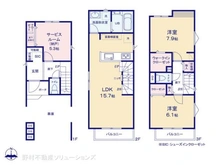 【神奈川県/横浜市鶴見区仲通】横浜市鶴見区仲通3丁目 新築一戸建て 間取り図