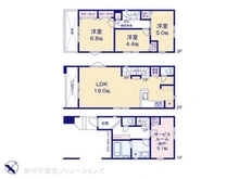 【神奈川県/川崎市川崎区四谷上町】川崎市川崎区四谷上町 新築一戸建て 間取り図