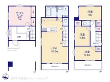 【神奈川県/川崎市川崎区京町】川崎市川崎区京町3丁目 新築一戸建て 間取り図
