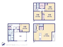【神奈川県/川崎市幸区塚越】川崎市幸区塚越2丁目 新築一戸建て 間取り図