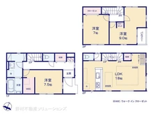 【神奈川県/川崎市川崎区京町】川崎市川崎区京町1丁目 新築一戸建て 間取り図