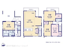 【神奈川県/川崎市川崎区藤崎】川崎市川崎区藤崎4丁目 新築一戸建て 間取り図