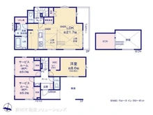 【東京都/練馬区関町北】練馬区関町北5丁目 新築一戸建て 間取り図