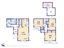 【東京都/練馬区西大泉】練馬区西大泉6丁目 新築一戸建て 間取り図