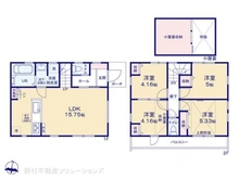 【東京都/西東京市北町】西東京市北町1丁目 新築一戸建て 間取り図