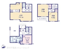 【東京都/練馬区南大泉】練馬区南大泉1丁目 新築一戸建て 間取り図