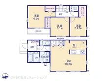 【東京都/西東京市中町】西東京市中町5丁目 新築一戸建て 間取り図