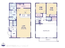 【東京都/練馬区西大泉】練馬区西大泉1丁目 新築一戸建て 間取り図