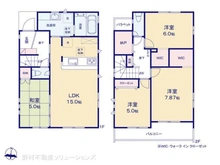 【東京都/練馬区西大泉】練馬区西大泉1丁目 新築一戸建て 間取り図