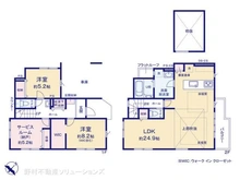 【東京都/練馬区下石神井】練馬区下石神井3丁目 新築一戸建て 間取り図