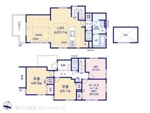 【東京都/練馬区石神井台】練馬区石神井台8丁目 新築一戸建て 間取り図