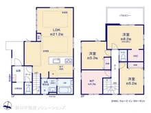 【東京都/練馬区大泉学園町】練馬区大泉学園町1丁目 新築一戸建て 間取り図