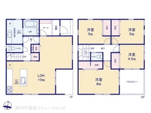 【東京都/練馬区三原台】練馬区三原台3丁目 新築一戸建て 間取り図