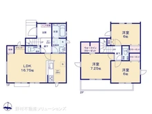 【東京都/東久留米市本町】東久留米市本町4丁目 新築一戸建て 間取り図