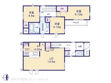 【東京都/練馬区南田中】練馬区南田中4丁目 新築一戸建て 間取り図