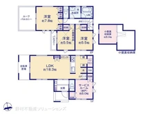 【東京都/練馬区南田中】練馬区南田中5丁目 新築一戸建て 間取り図