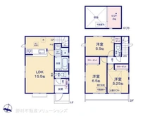 【東京都/西東京市下保谷】西東京市下保谷1丁目 新築一戸建て 間取り図