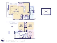 【東京都/練馬区石神井台】練馬区石神井台5丁目 新築一戸建て 間取り図