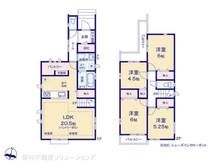 【東京都/練馬区下石神井】練馬区下石神井2丁目 新築一戸建て 間取り図