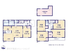 【東京都/練馬区南田中】練馬区南田中4丁目 新築一戸建て 間取り図