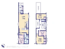 【東京都/練馬区南大泉】練馬区南大泉6丁目 新築一戸建て 間取り図