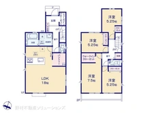 【東京都/練馬区西大泉】練馬区西大泉1丁目 新築一戸建て 間取り図
