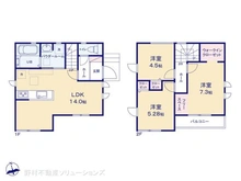 【東京都/西東京市中町】西東京市中町5丁目 新築一戸建て 間取り図