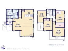 【東京都/西東京市北町】西東京市北町5丁目 新築一戸建て 間取り図