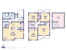 【東京都/練馬区谷原】練馬区谷原5丁目 新築一戸建て 間取り図